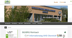 Desktop Screenshot of brgrohrbach.at