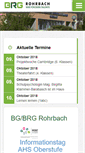 Mobile Screenshot of brgrohrbach.at